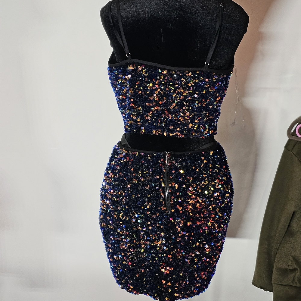 2 piece sequin fashion nova set